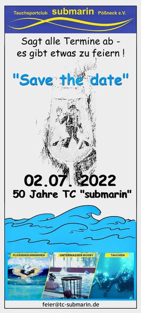 Safe the Date: 50 Jahre TC Submarin