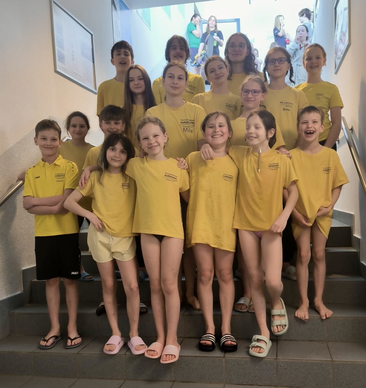 Wettkampfwochenende in der Rohland-Matthes-Schwimmhalle in Erfurt