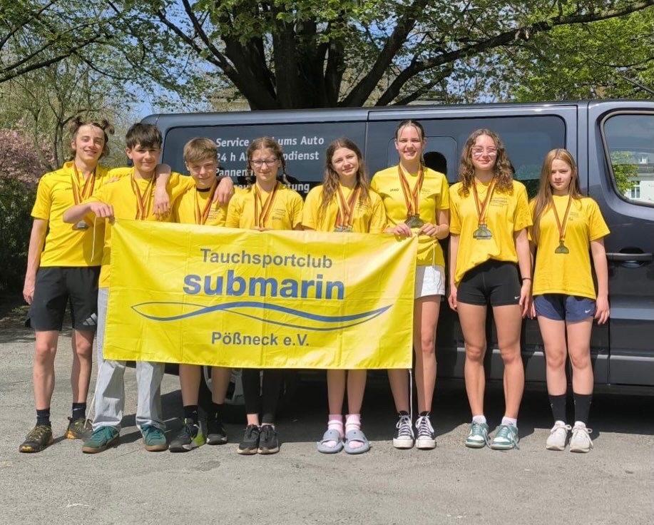 Medaillenregen für den TC „submarin“ Pößneck e.V.